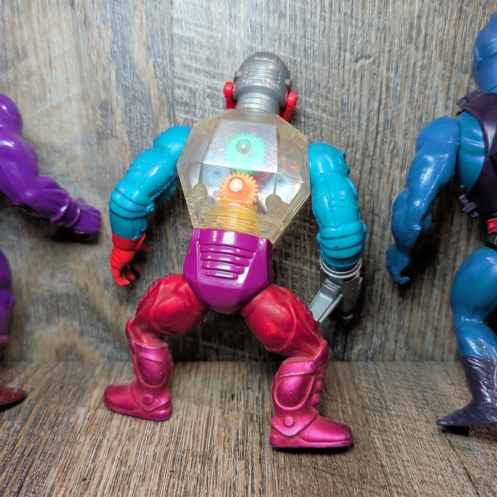 Vintage He-Man Masters of the Universe Action 6 Figure Lot 1980s Mattel - Picture 10 of 16